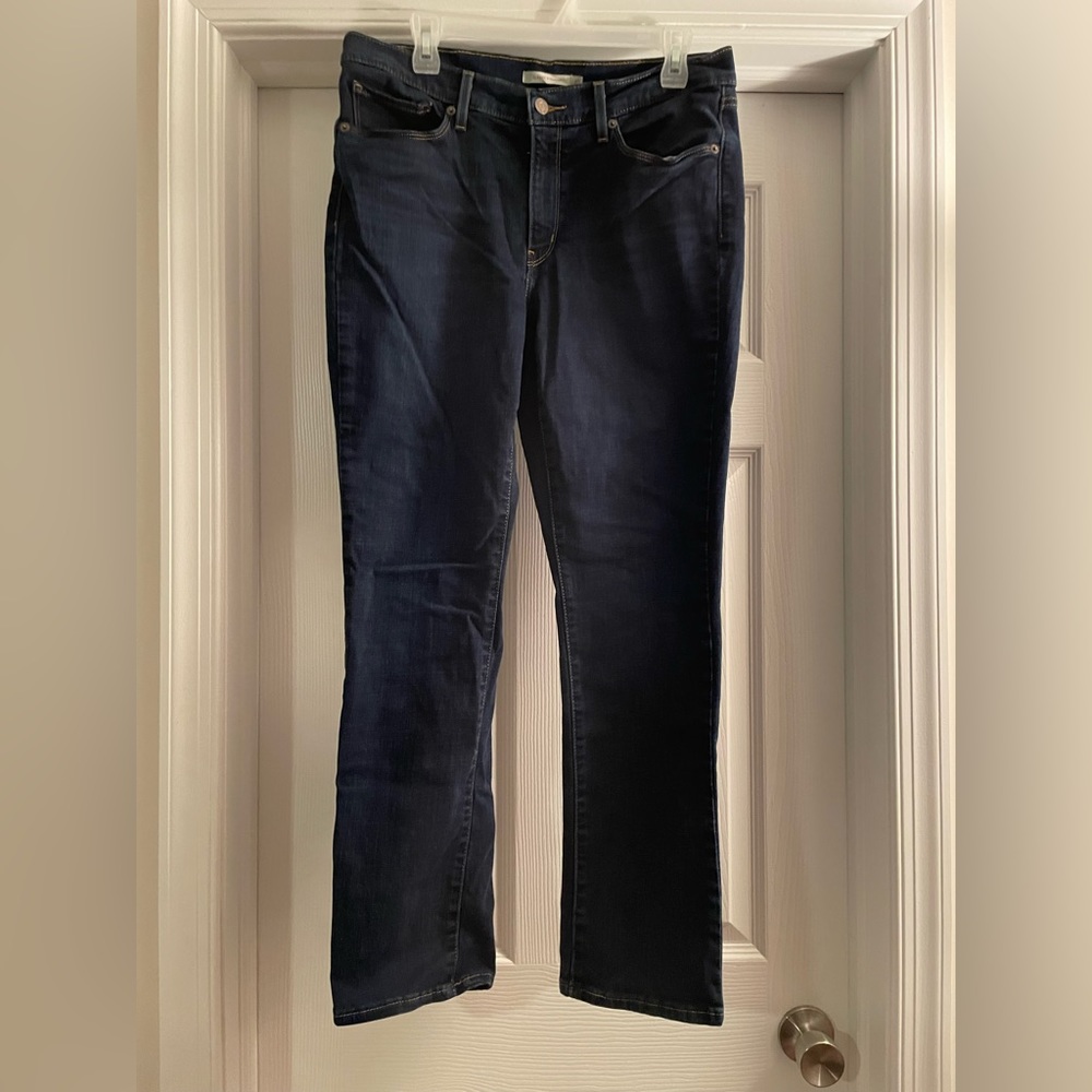 Levi’s classic straight jeans, size 10